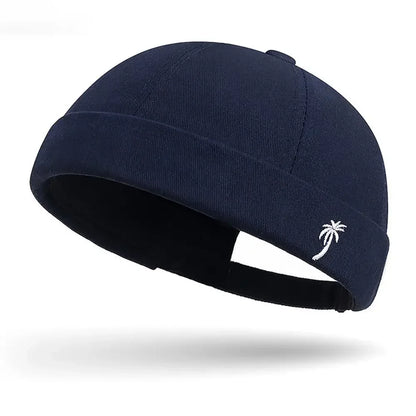 Relaxed Stitched Coconut Winter Hat