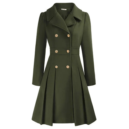 Classic Women's Wool Peacoat