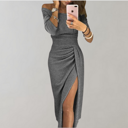 Chic Black Women's Summer Party Dress