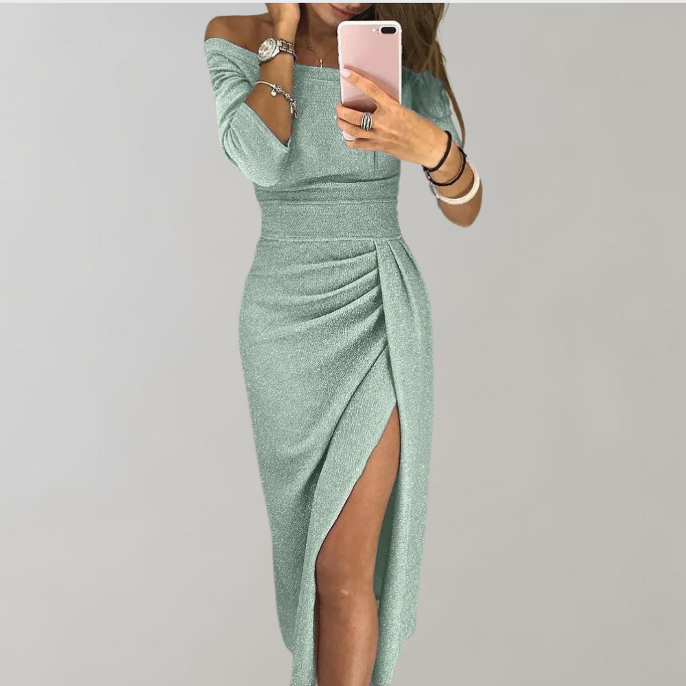Chic Black Women's Summer Party Dress