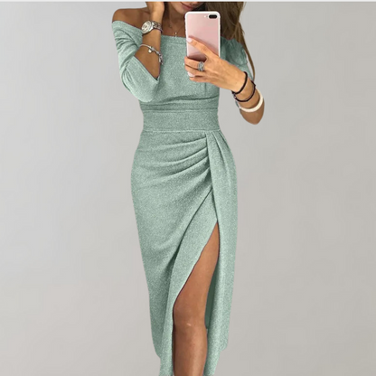 Chic Black Women's Summer Party Dress