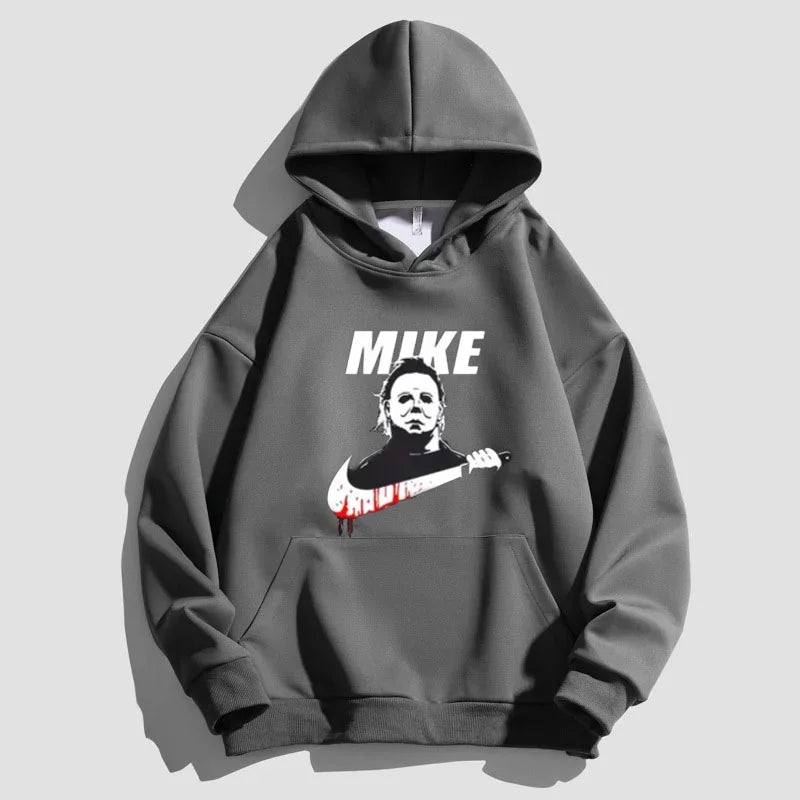 Men's Graphic Hoodie Fleece Relaxed Fit