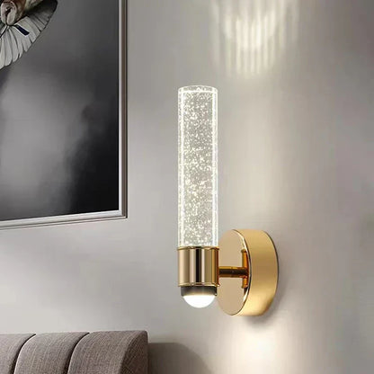 Shiny Crystal Glass LED Wall Lamps