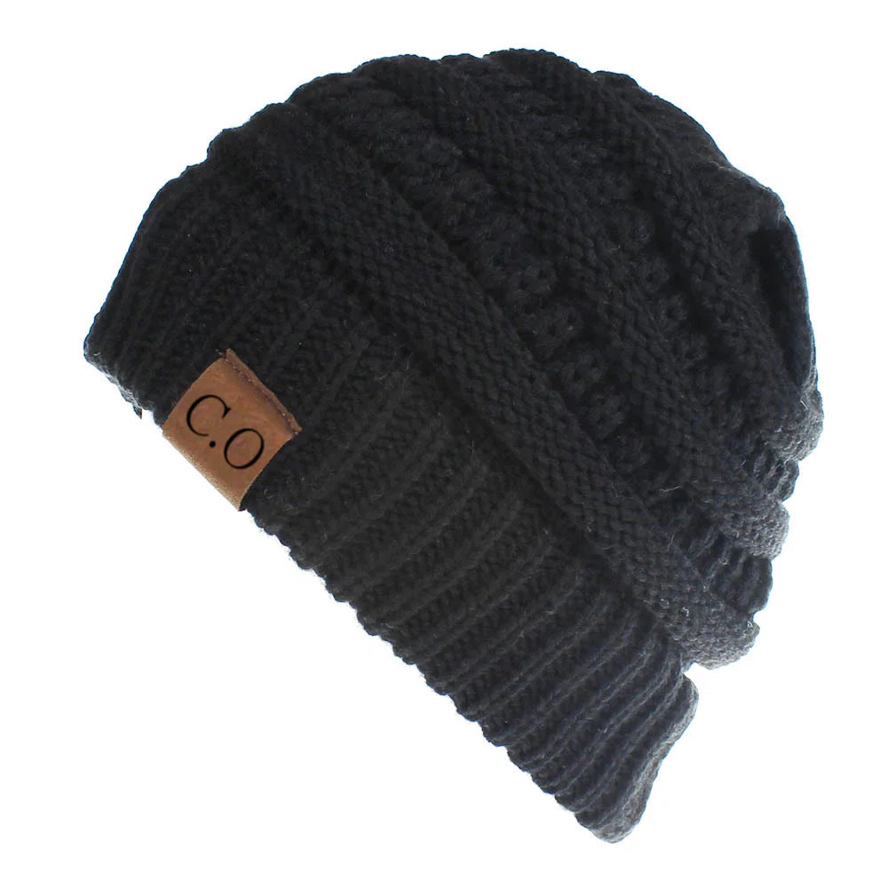 Soft Warm Winter Knit Beanie Hat