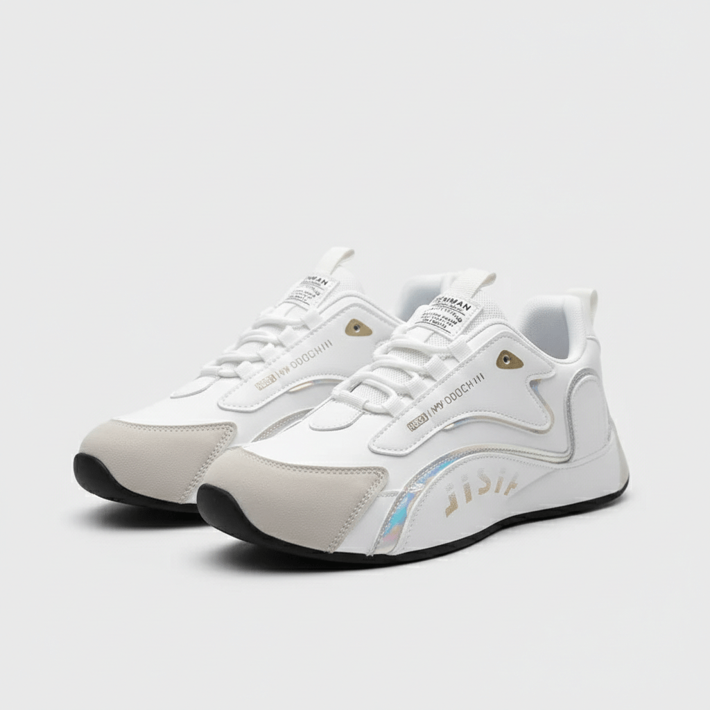 Casual Daily Sneakers with Cushioned Insoles