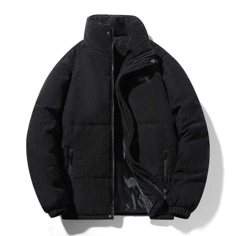 Waterproof Men's Insulated Padded Parka Jacket - OutfitLondon