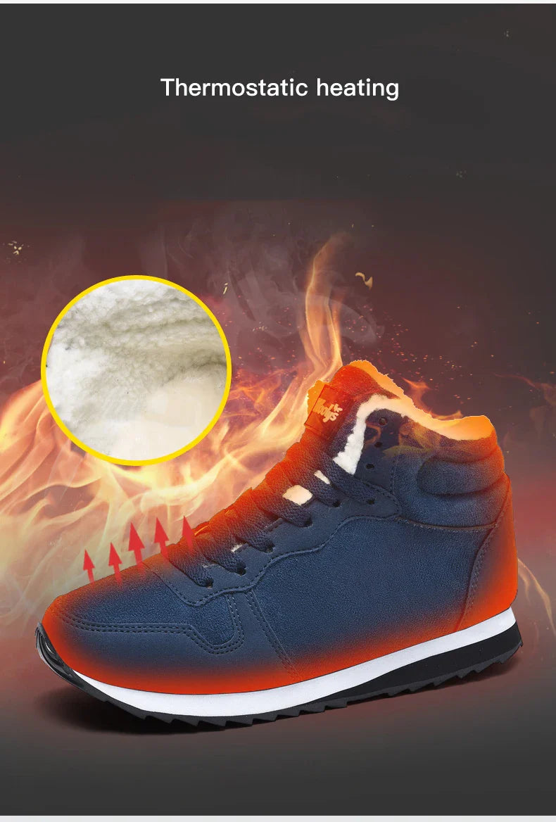Warm Waterproof Snow Boots for Men and Women