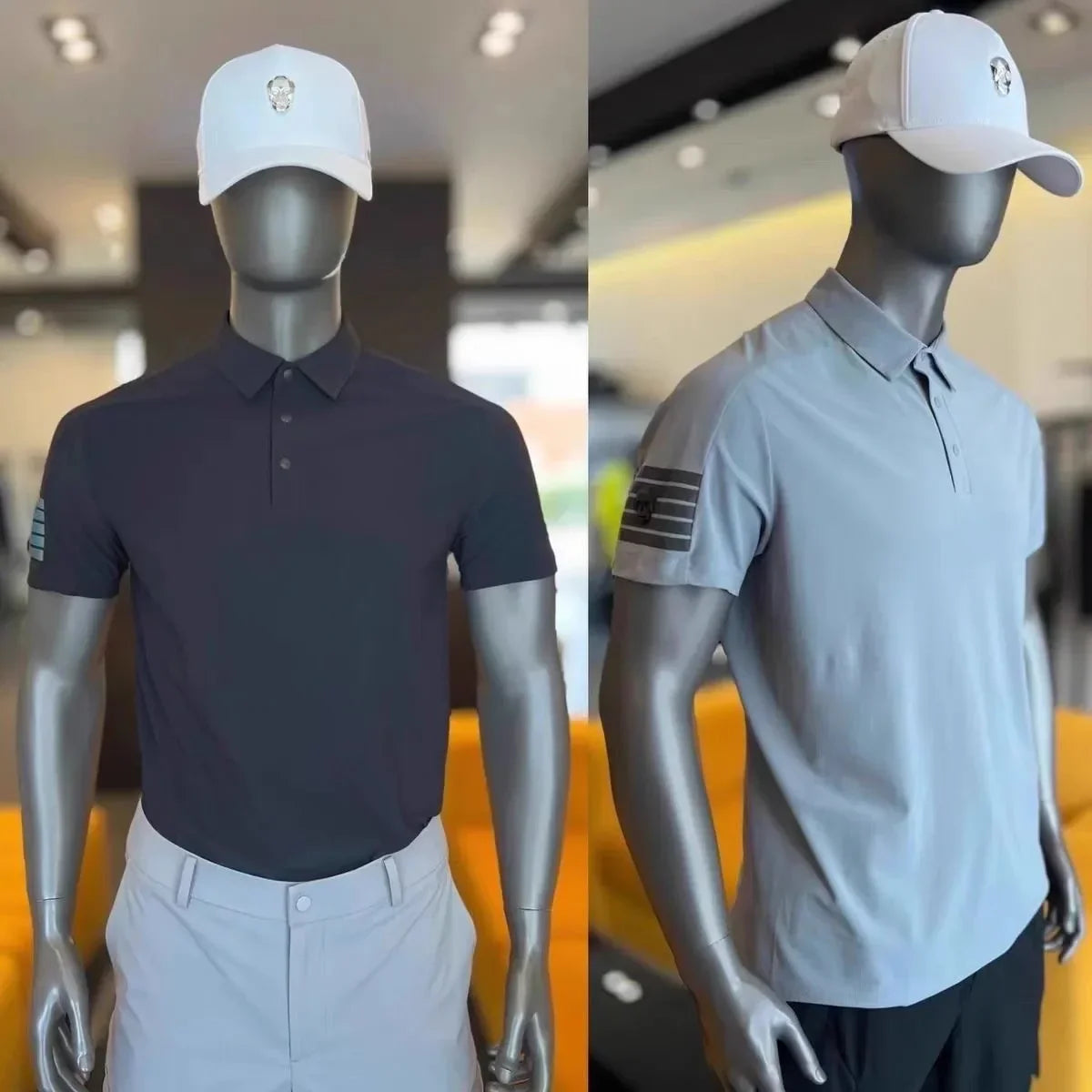 Comfortable Mens Short Sleeve Golf Polo Shirt - OutfitLondon