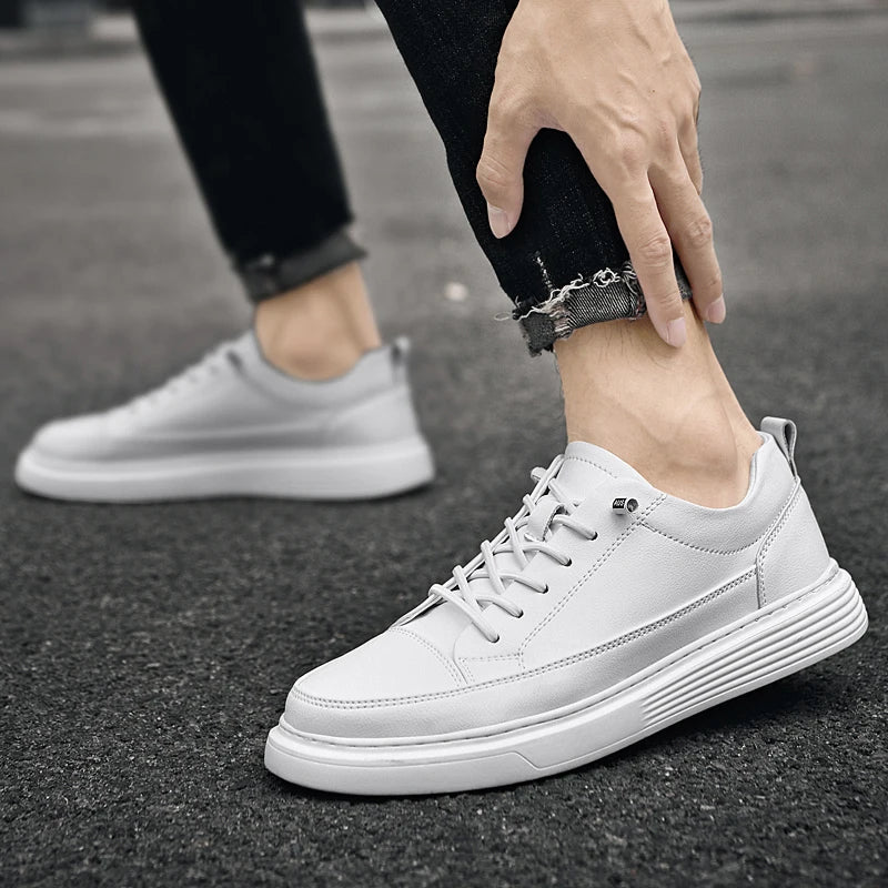 Casual Lace-Up Men's Low Top Shoes