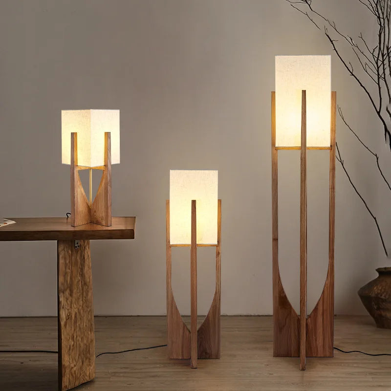 Farmhouse Style Wood LED Hanging Light Fixture - OutfitLondon