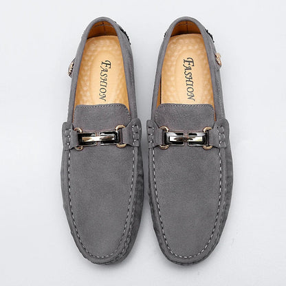 Luxury Soft Leather Slip On Shoes