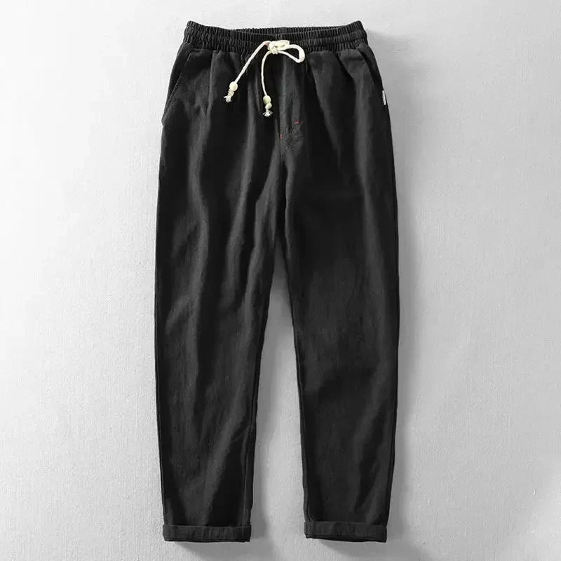 Lightweight Breathable Linen Trousers