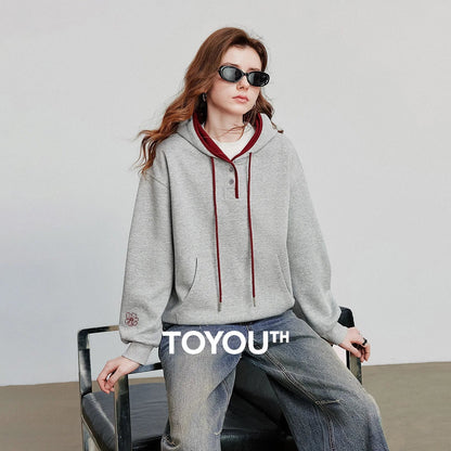 Women's Patchwork Hoodie Sweatshirt - OutfitLondon