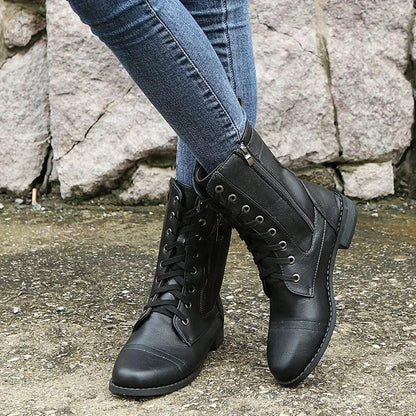 Casual Women's Round Toe Ankle Boots