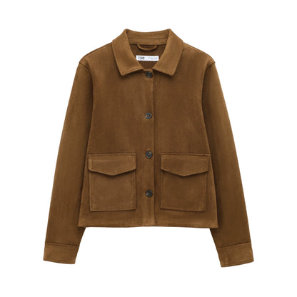 Ladies Short Down Filled Winter Coat