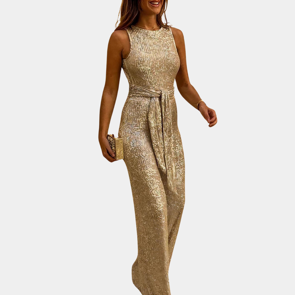 Glittery Women's Jumpsuit for Party