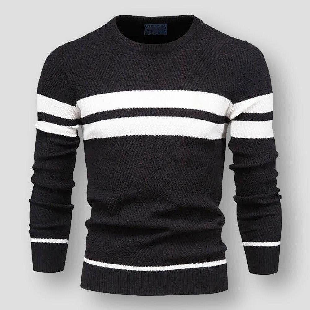 Men's Warm Traditional Crew Neck Jumper