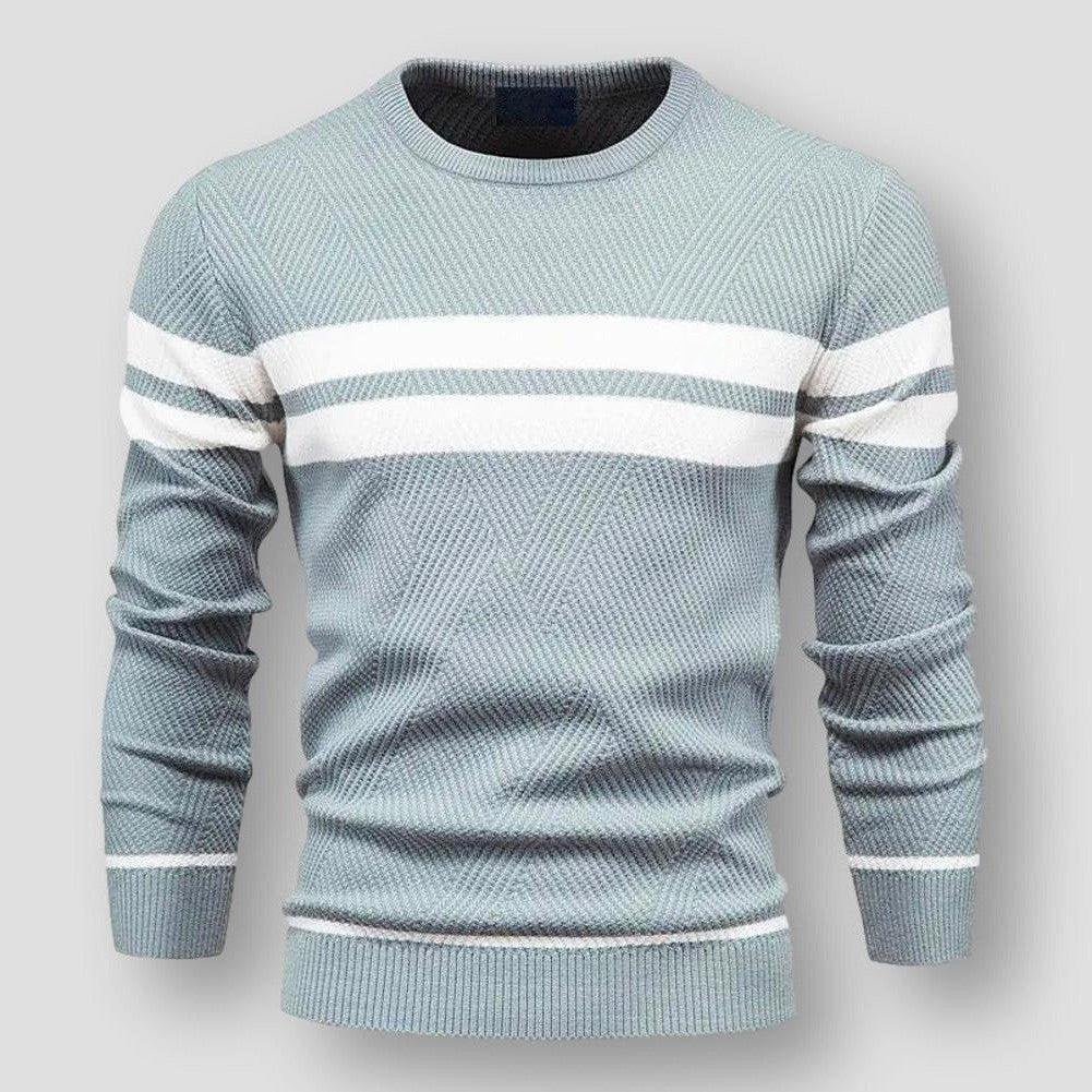 Warm and Cozy Striped Dundeve Sweater