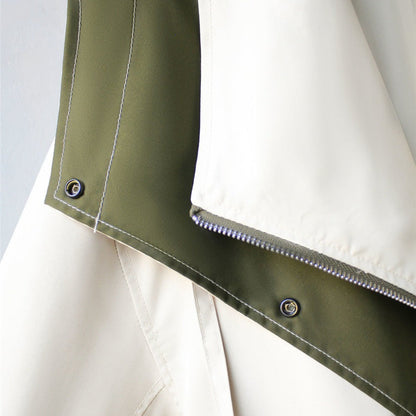 Women's Breathable Water Resistant Windbreaker Coat