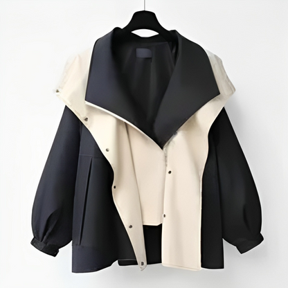 Women's Breathable Water Resistant Windbreaker Coat