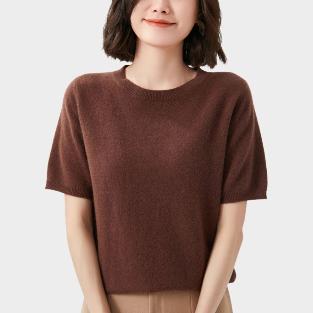 Ladies' Casual Short Sleeve Knit Tee