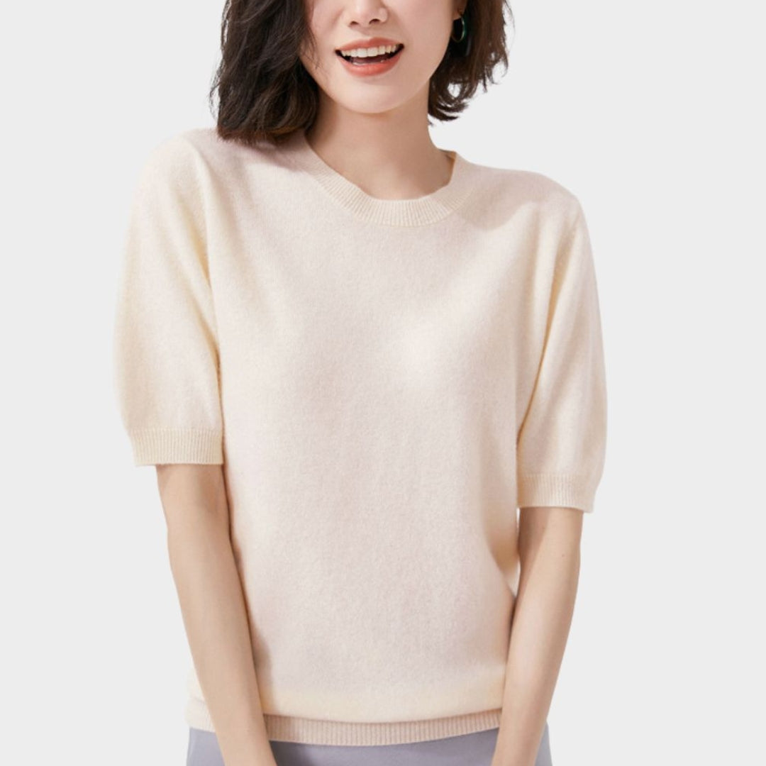 Ladies' Casual Short Sleeve Knit Tee