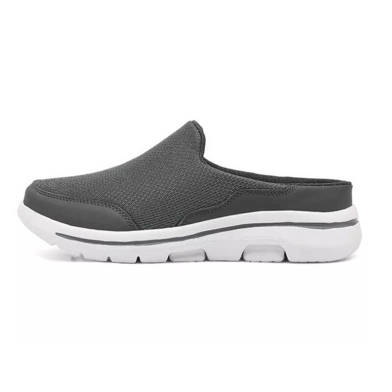 Soft Orthopedic Mule Slippers Gray