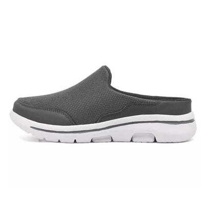 Soft Orthopedic Mule Slippers Gray