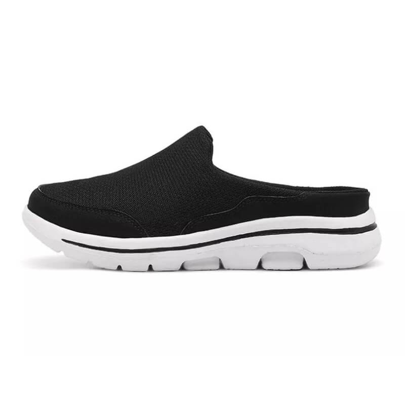 Soft Orthopedic Mule Slippers Black