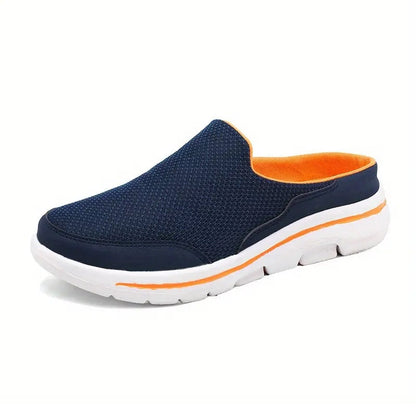 Soft Orthopedic Slide Slipper Blue - OutfitLondon