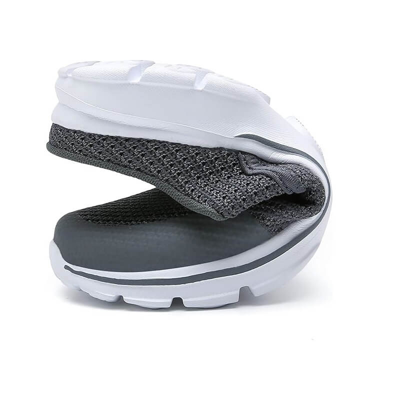 Soft Orthopedic Slippers Beige Mule Shoes