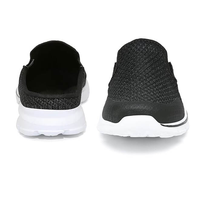 Soft Orthopedic Mule Slippers Black