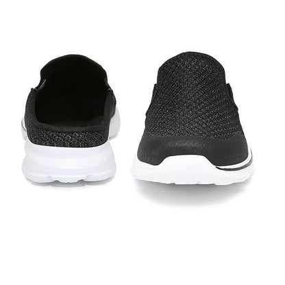 Soft Orthopedic Mule Slippers Black