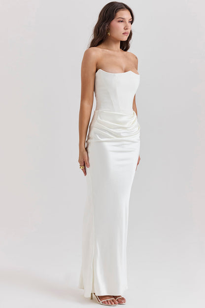 Elegant Ladies Floral Party Dress