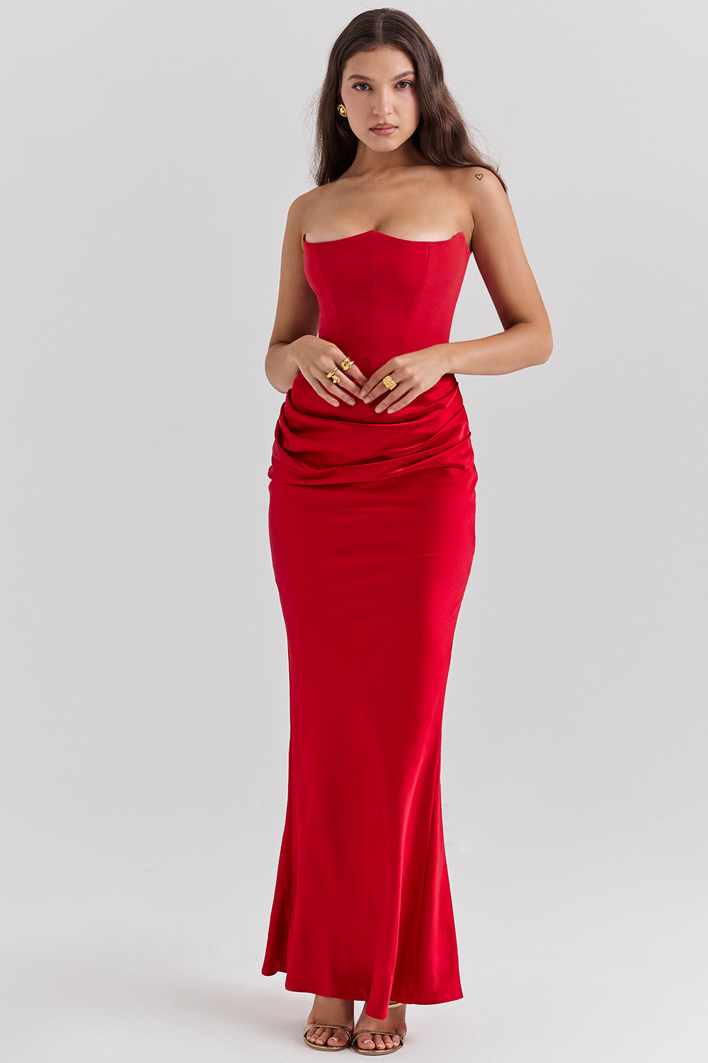 Elegant Ladies Floral Party Dress