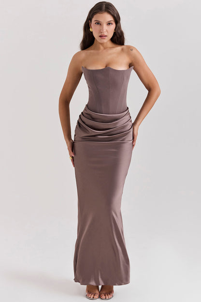 Elegant Ladies Floral Party Dress