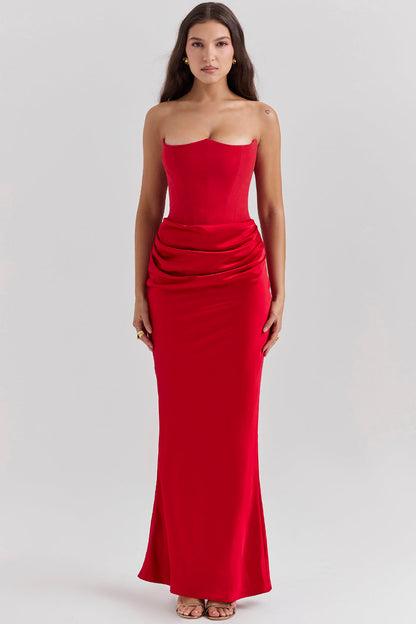 Elegant Ladies Floral Party Dress