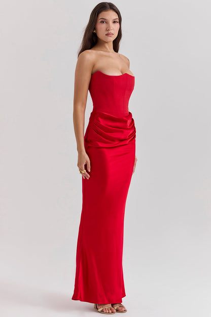 Elegant Ladies Floral Party Dress