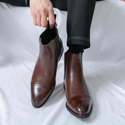 Men's Leather Chelsea Boots