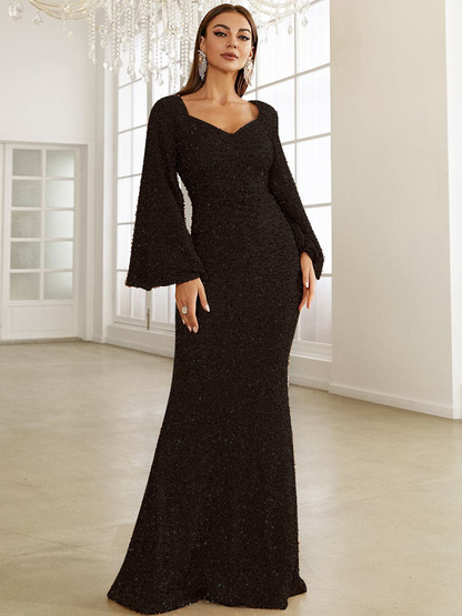 Glittering Women's Party Sequin Dress - OutfitLondon