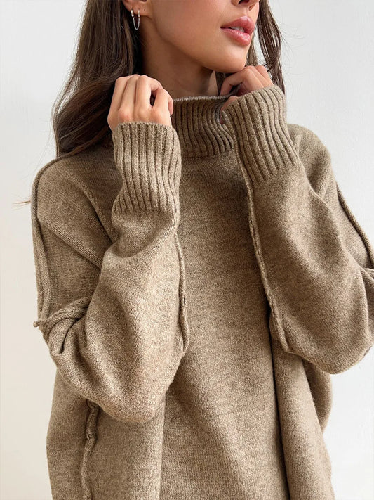 Moira Women's Turtleneck Loungewear Set - OutfitLondon