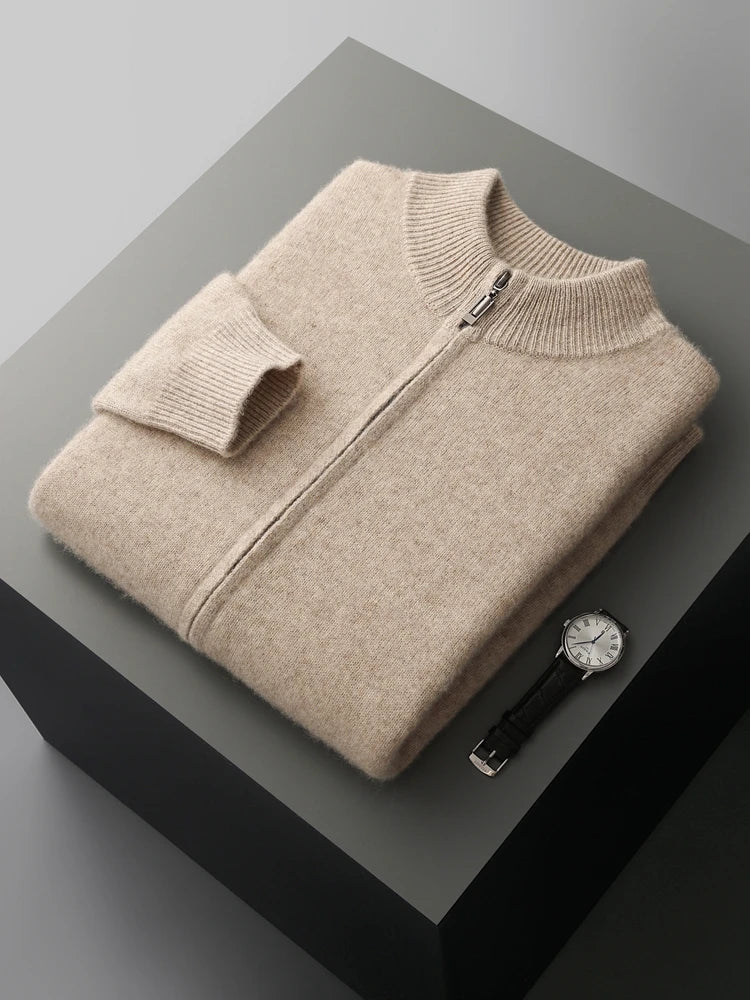 Classic Wool Sweater Cardigan