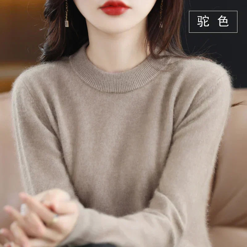 Premium Cozy Cashmere Women's Pullover Sweater
