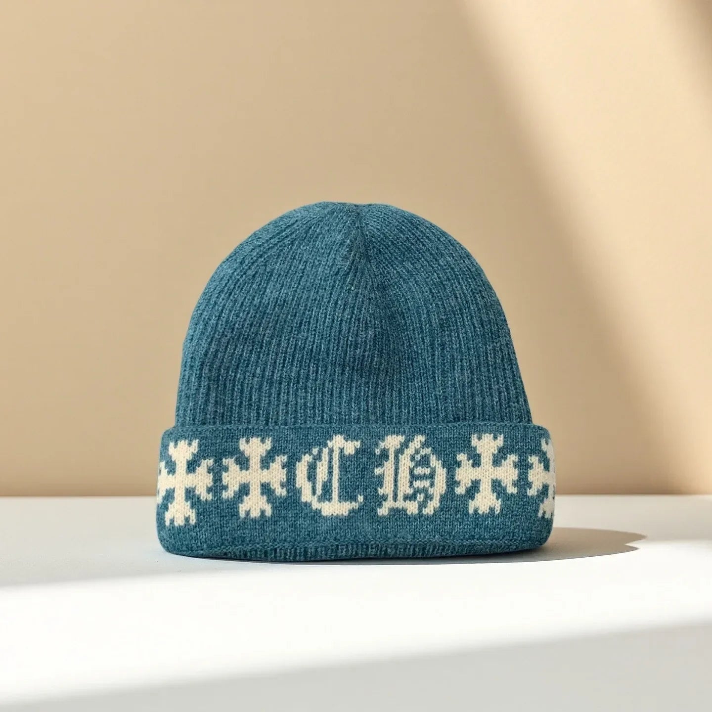 Colorful Patterned Unisex Winter Beanie Hat