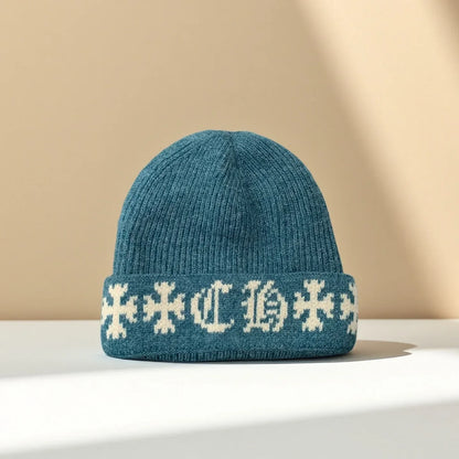Colorful Patterned Unisex Winter Beanie Hat
