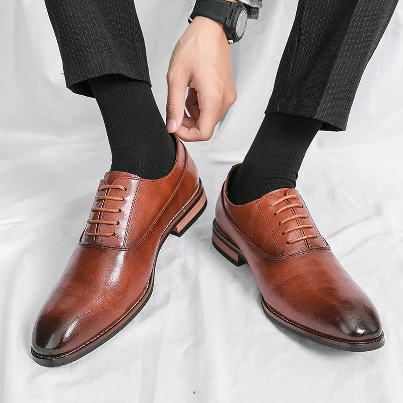 Classic Genuine Leather Oxfords