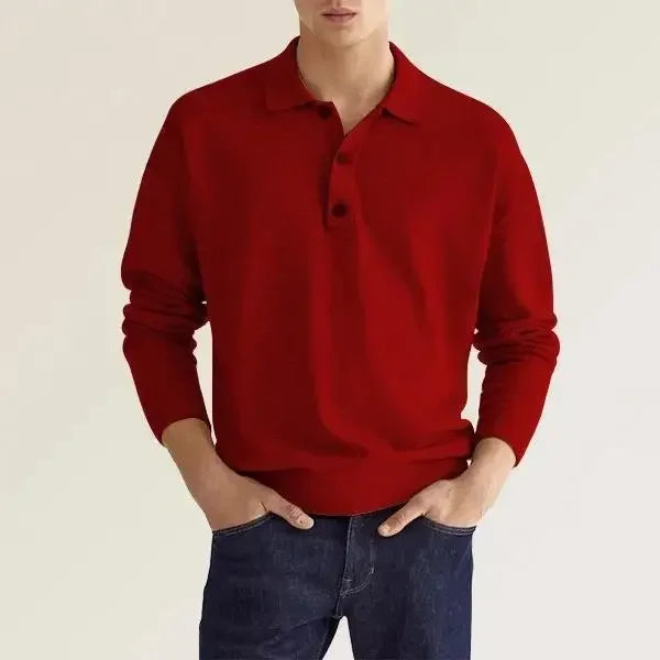 Timeless Men's Polo Shirt – Comfort Fit Crew Neck Tee