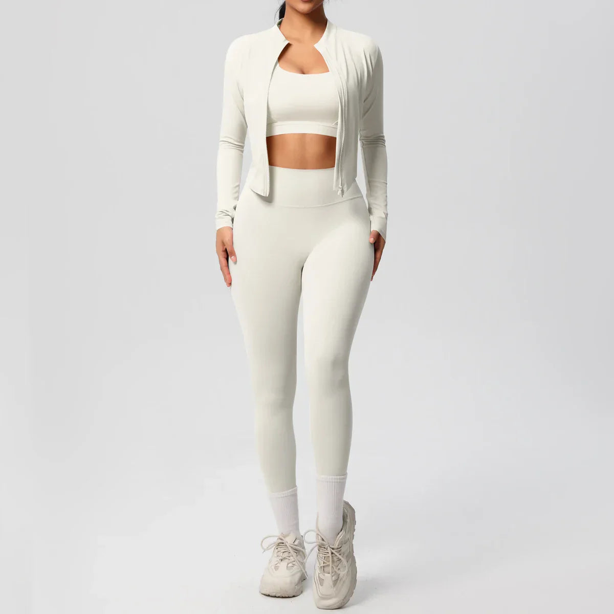 Athletic 3-Piece Workout Set for Ladies