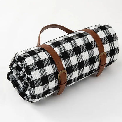 Compact Water Resistant Outdoor Blanket for Camping
