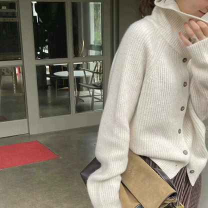 Soft Women's Knitted Cardigan Sweater